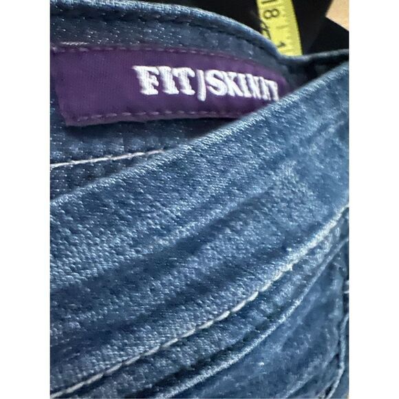 Vigose collection blue denim jeans , fit skinny jeans - Picture 5 of 9